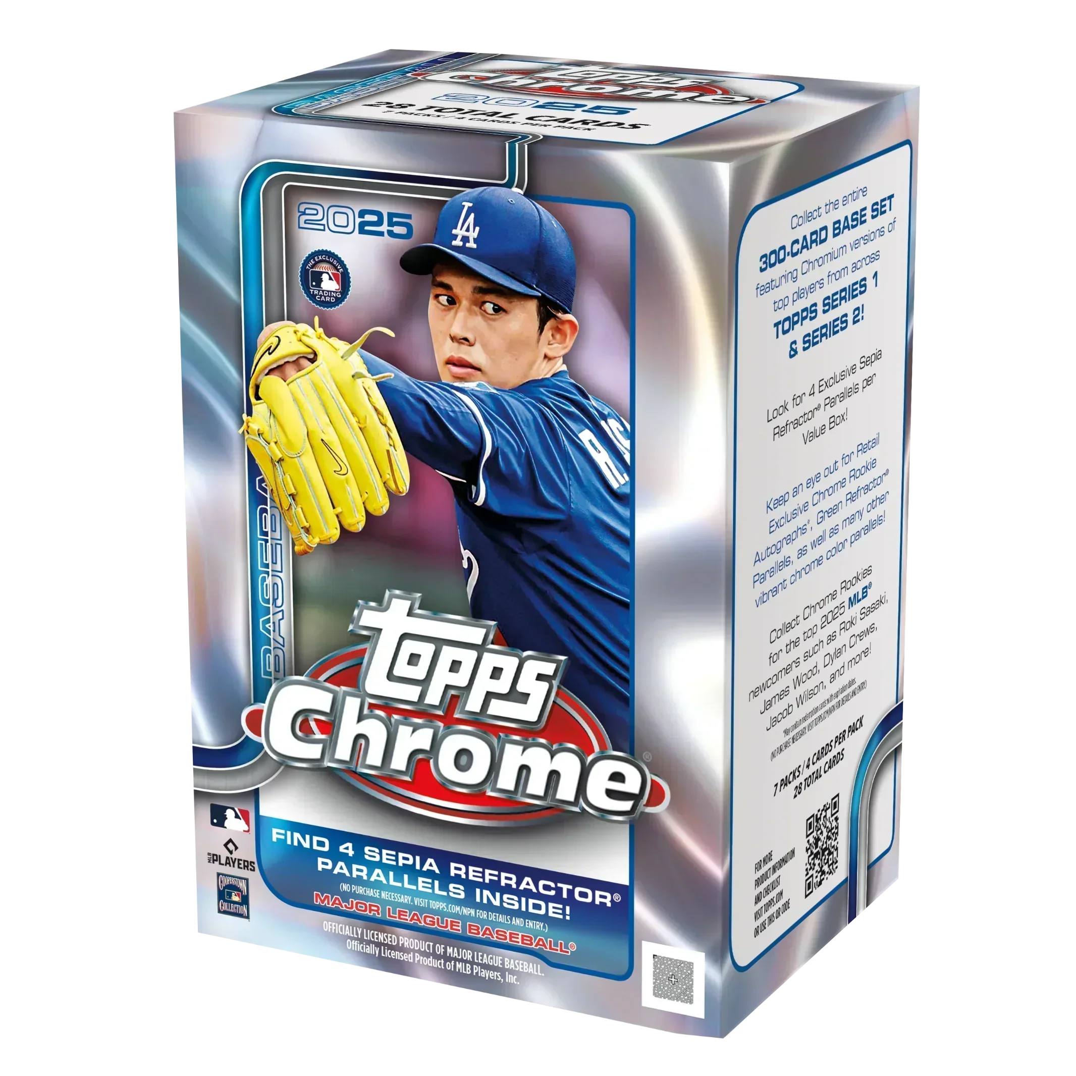 2025 Topps Chrome Baseball Blaster Box by Weram - image 1