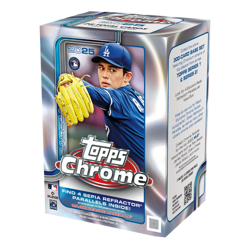 Lotus © 2025 Topps Chrome Baseball Blaster Box