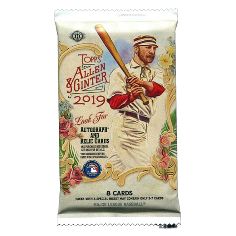 Lotus © 2019 Topps Allen & Ginter Baseball Hobby Pack