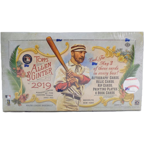 Lotus © 2019 Topps Allen & Ginter Baseball Hobby Box