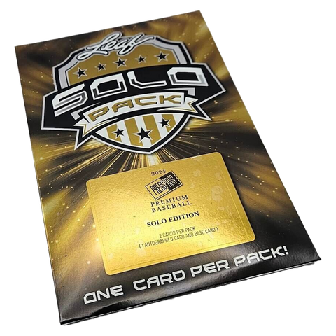 Lotus © 2024 Leaf Press Pass Premium Baseball Solo Pack
