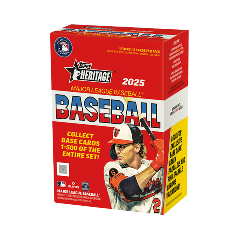 Lotus © 2025 Topps Heritage Baseball Blaster Box