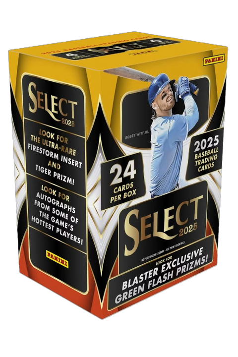 Lotus © 2025 Panini Select Baseball 6-Pack Hobby Blaster Box