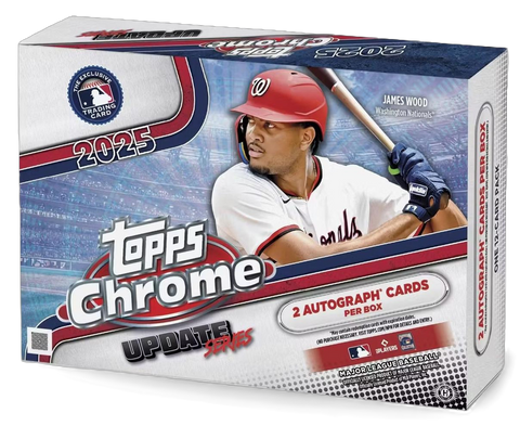 Lotus © 2025 Topps Chrome Update Series Baseball Delight Box