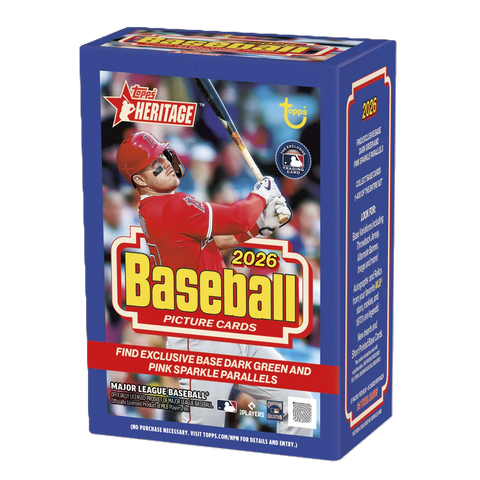 Lotus © 2026 Topps Heritage Baseball Blaster Box