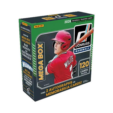 Lotus © 2026 Panini Donruss Baseball Mega 20-Box Case