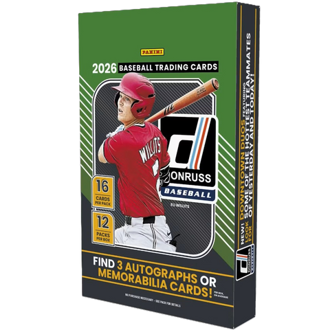 Lotus © 2026 Panini Donruss Baseball Hobby Box