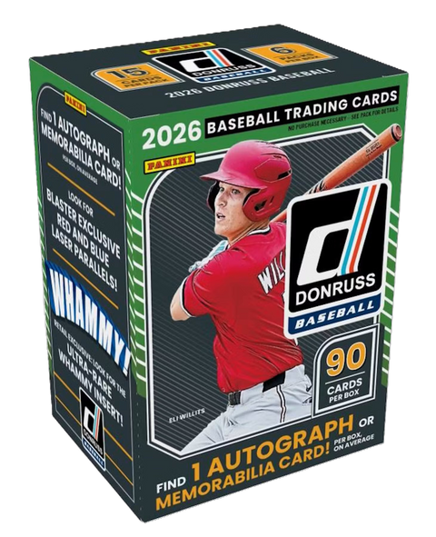 Lotus © 2026 Panini Donruss Baseball Hobby Blaster Box **PRESALE**