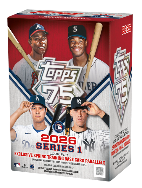 Lotus © 2026 Topps Series 1 Baseball Blaster Value Box