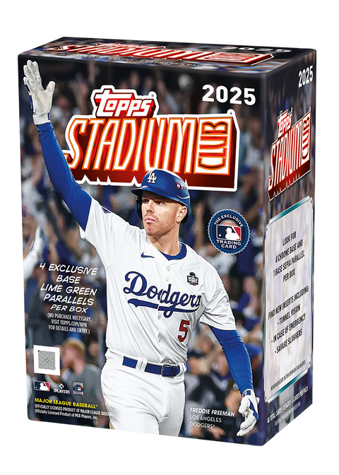 Lotus © 2025 Topps Stadium Club Baseball Blaster Box