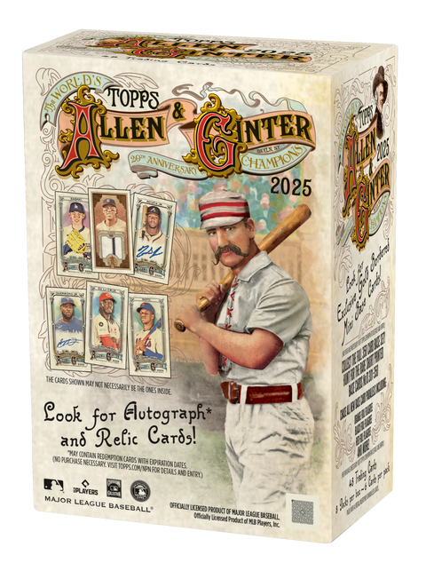Lotus © 2025 Topps Allen & Ginter Baseball Blaster Box