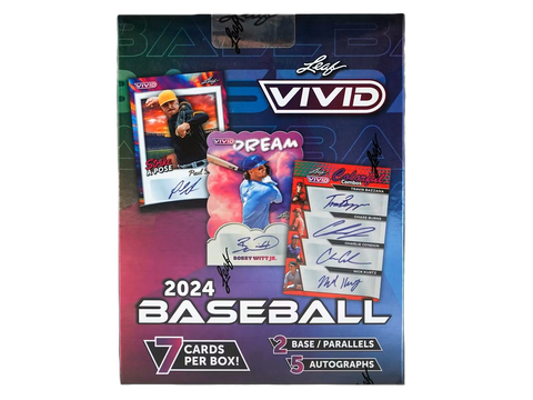 Lotus © 2024 Leaf Vivid Baseball Hobby Box