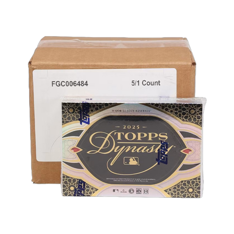 Lotus © 2025 Topps Dynasty Baseball Hobby 5-Box Case
