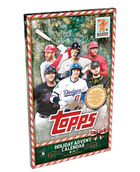 Lotus © 2025 Topps Holiday Baseball Advent Calendar