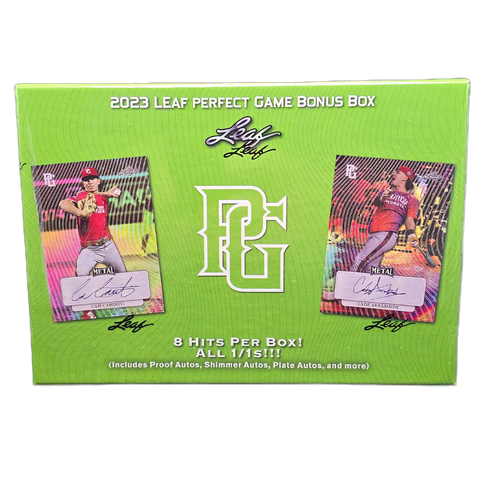 Lotus © 2023 Leaf Perfect Game Baseball Bonus Box
