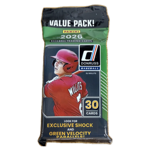 Lotus © 2026 Panini Donruss Baseball Jumbo Value Pack