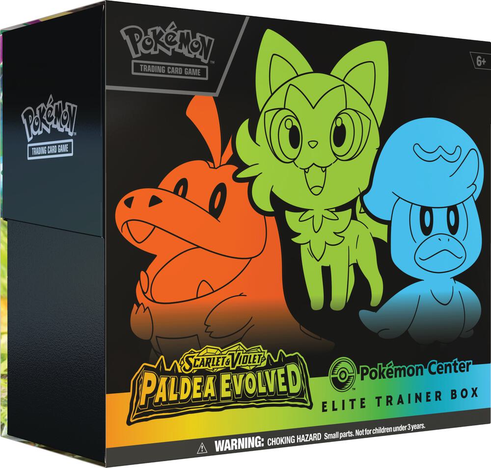 Lotus © Pokemon - Paldea Evolved Elite Trainer Box