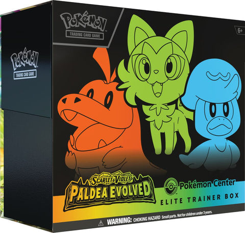 Lotus © Pokemon - Paldea Evolved Elite Trainer Box