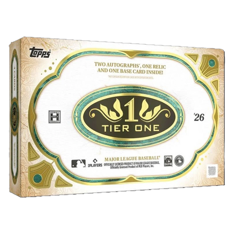 Lotus © 2026 Topps Tier One Baseball Hobby Box **PRESALE**